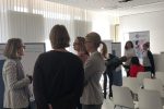 Gruppenarbeiten während des Workshops